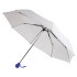 Зонт складной FANTASIA, механический, белый, синий, нейлон, пластик