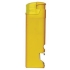 Зажигалка пьезо ISKRA с открывалкой, желтый, пластик