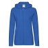 Толстовка женская LADIES LIGHTWEIGHT HOODED SWEAT 240, ярко-синий, 80% хлопок 20%, полиэстер 240 г/м2