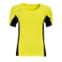 Футболка женская для бега SYDNEY WOMEN 180, желтый, 92% полиэстер, 8% эластан, 180 г/м2