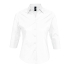 Рубашка женская EFFECT 140, белый, 97% хлопок, 3% полиэстер, 140 г/м2