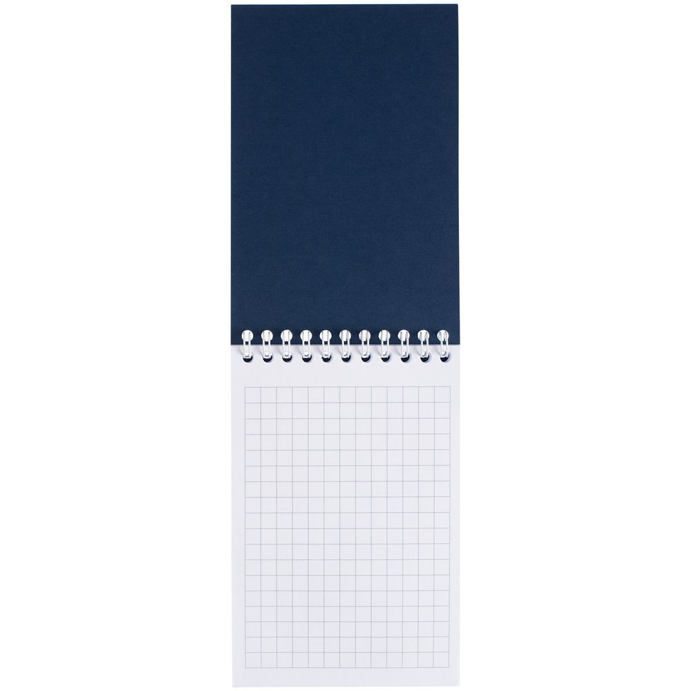 Блокнот Dali Mini в клетку, синий, , бумага; картон Блокнот Dali Mini в клетку, синий, , бумага; картон