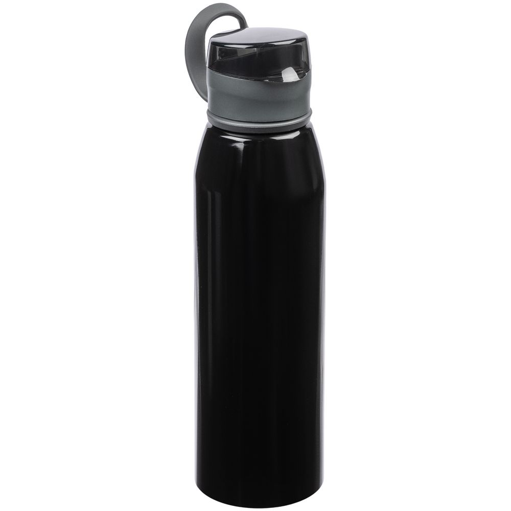 Спортивная бутылка для воды Korver, черная, уценка, , алюминий