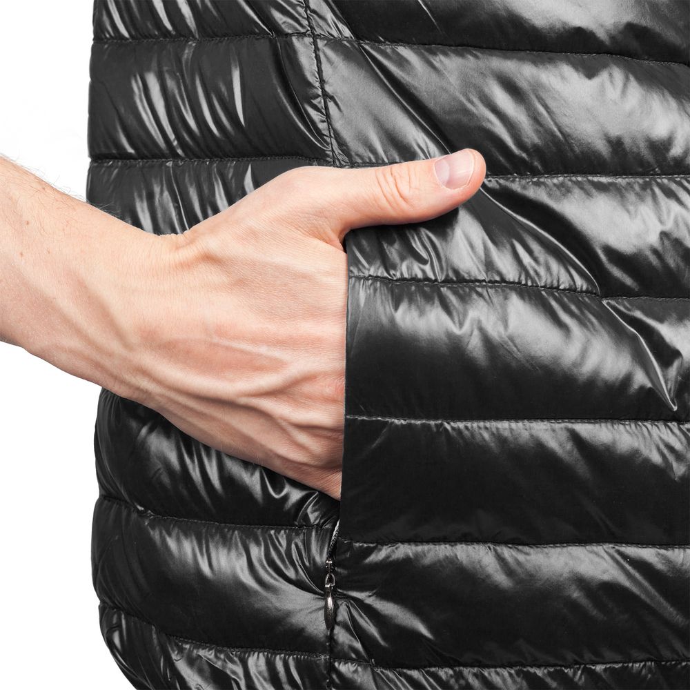 Жилет унисекс Harlosh, черный, , полиамид, утеплитель - 80% пух, 20% перо Жилет унисекс Harlosh, черный, , полиамид, утеплитель - 80% пух, 20% перо