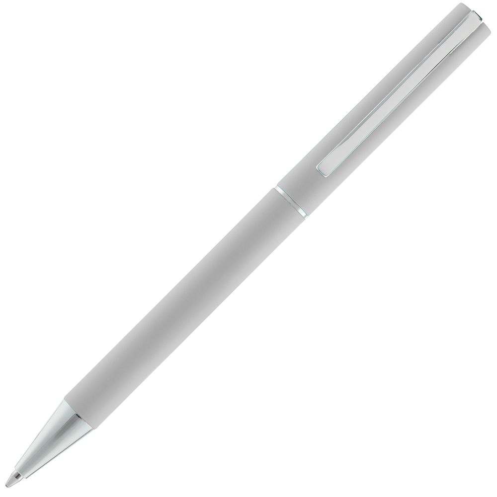 Ручка шариковая Blade Soft Touch, серая, , Ручка шариковая Blade Soft Touch, серая, ,