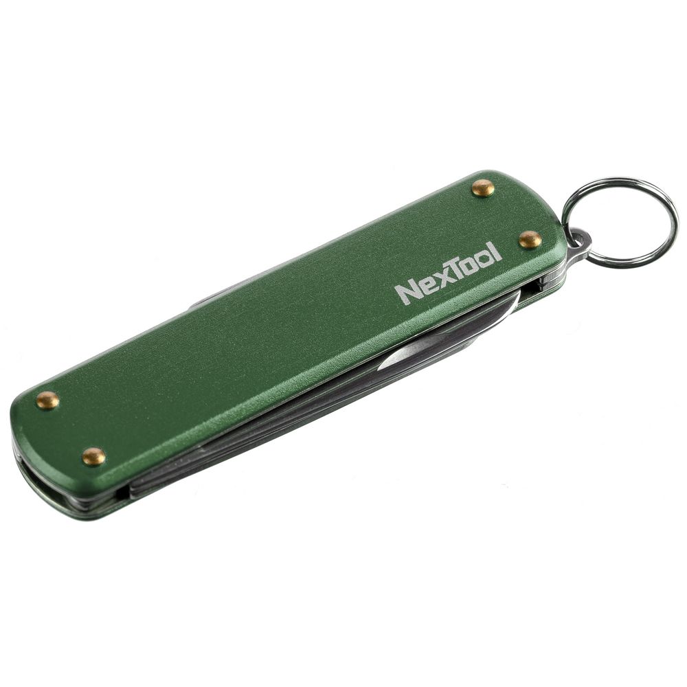 Нож-брелок NexTool Mini, зеленый, , пластик, абс; металл, нержавеющая сталь 402j2