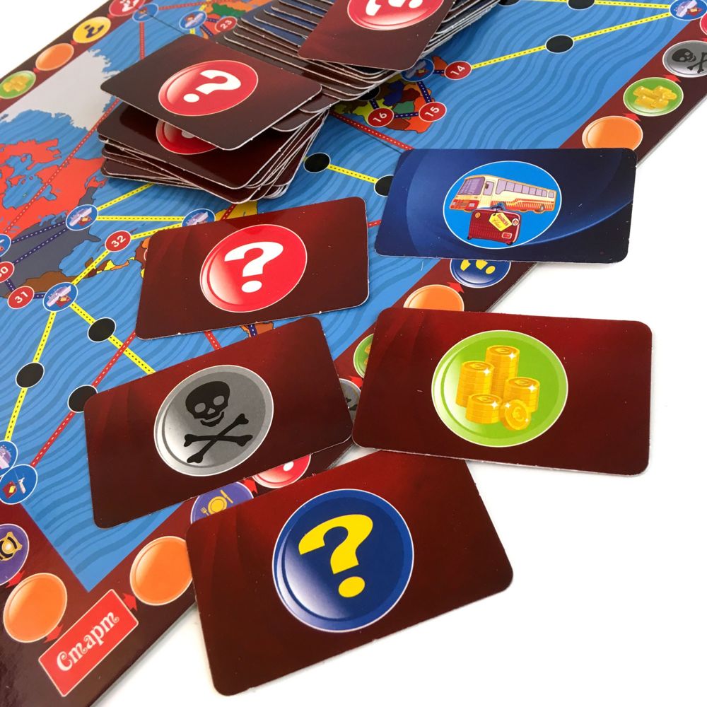 Настольная игра «Энциклопедия», , картон; пластик Настольная игра «Энциклопедия», , картон; пластик