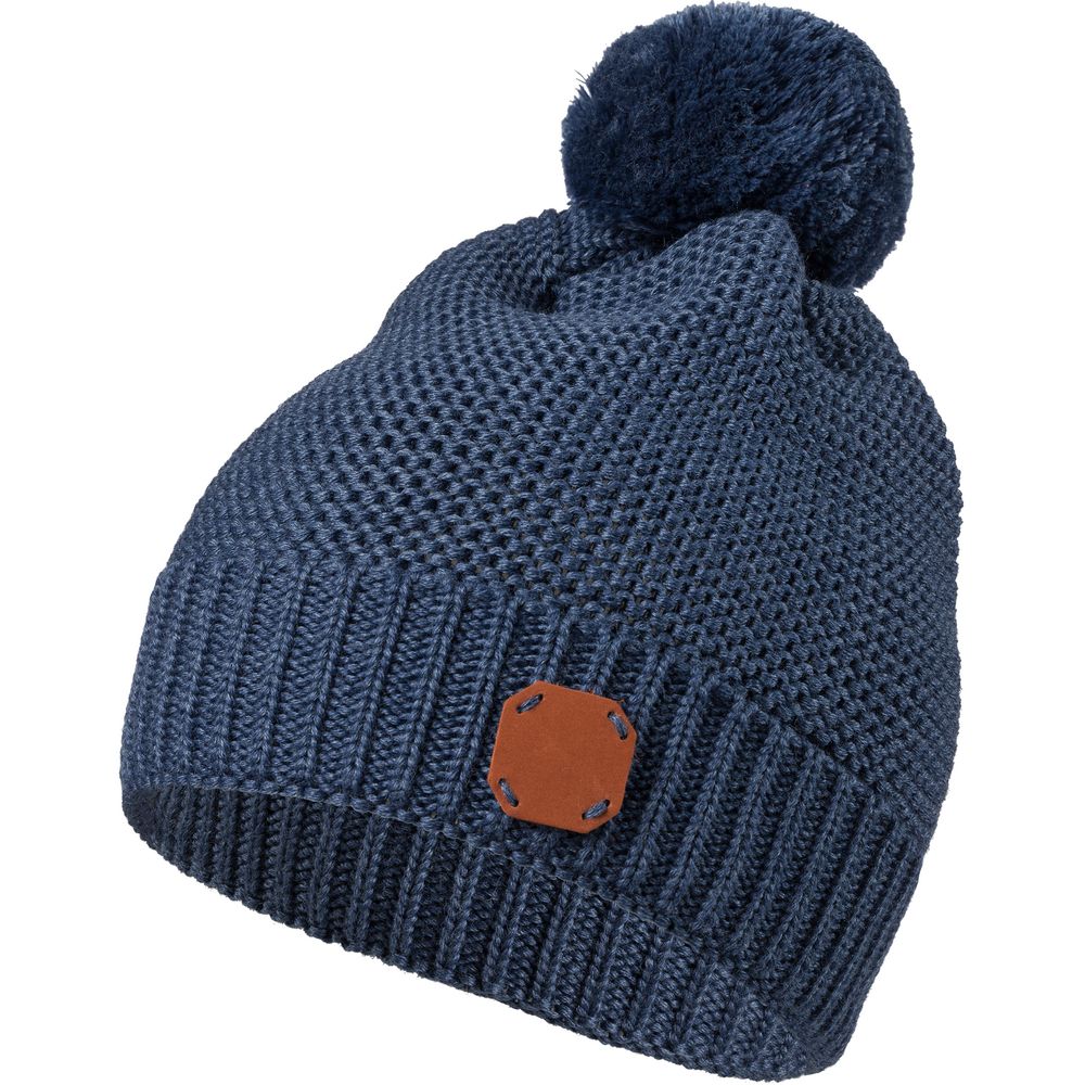 Шапка Brugge, синяя, , 50% шерсть, 50% акрил Шапка Brugge, синяя, , 50% шерсть, 50% акрил