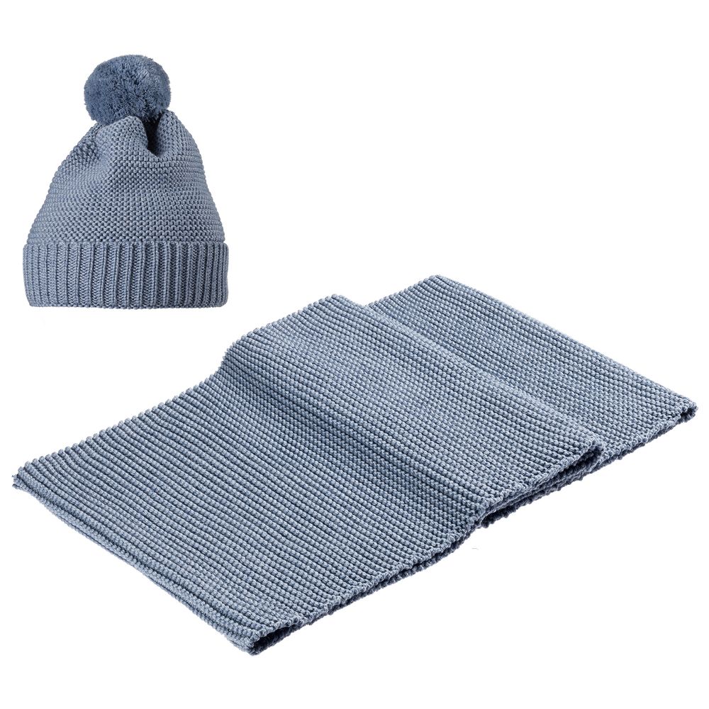 Шапка Brugge, голубая, , 50% шерсть, 50% акрил Шапка Brugge, голубая, , 50% шерсть, 50% акрил