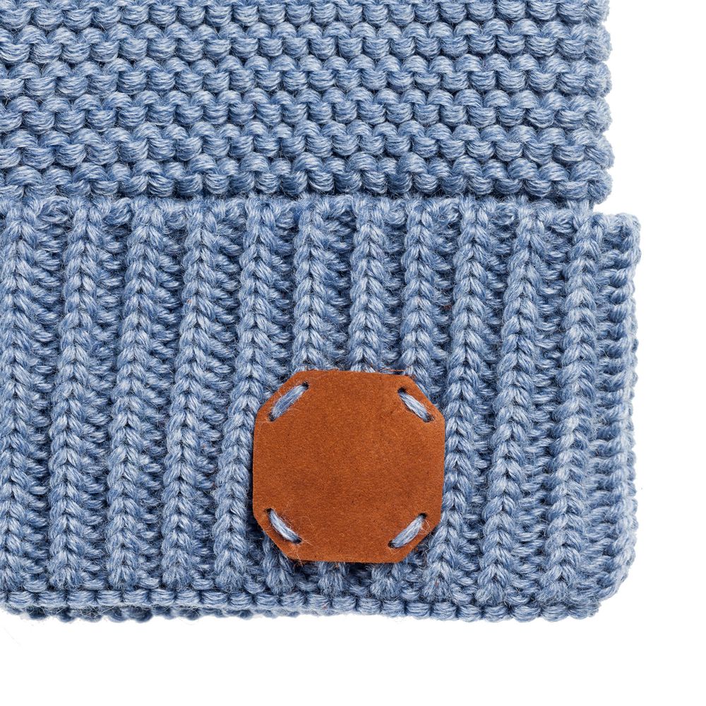 Шапка Brugge, голубая, , 50% шерсть, 50% акрил Шапка Brugge, голубая, , 50% шерсть, 50% акрил