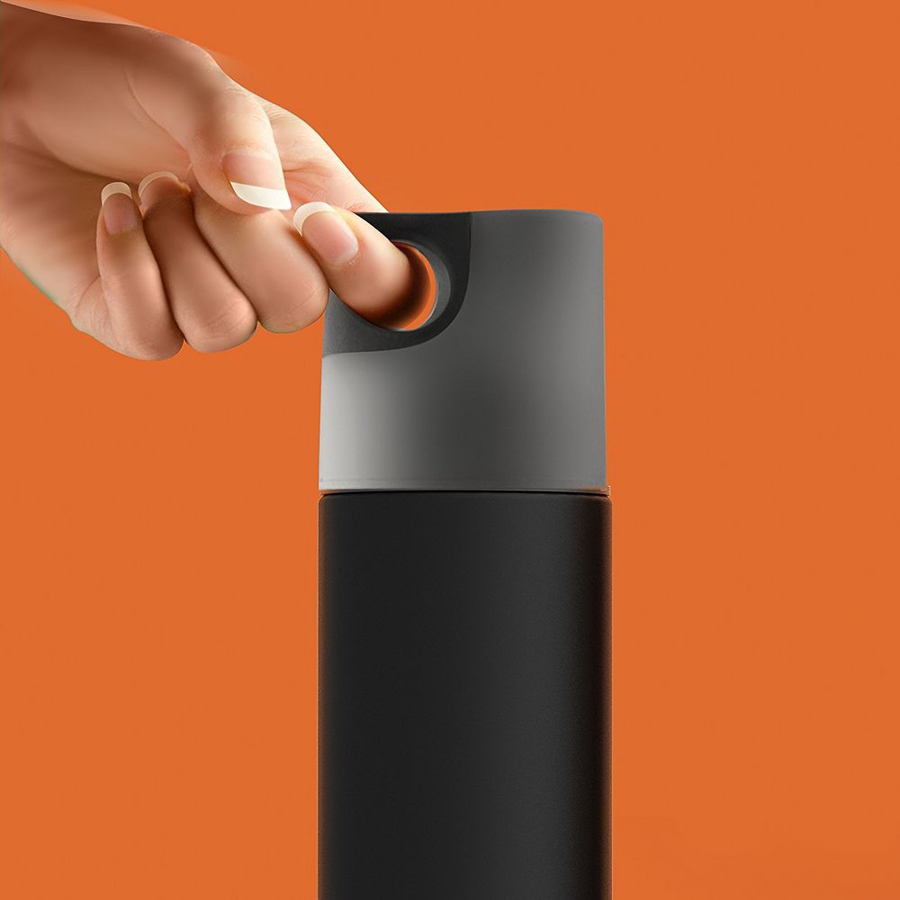 Термос Le Canal, черный, , нержавеющая сталь; покрытие софт-тач Термос Le Canal, черный, , нержавеющая сталь; покрытие софт-тач