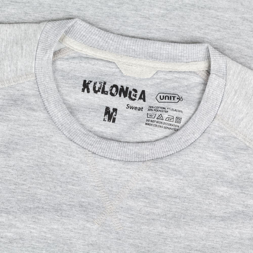 Свитшот мужской Kulonga Sweat, серый меланж, , Свитшот мужской Kulonga Sweat, серый меланж, ,