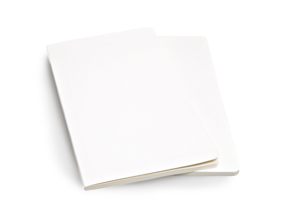 Записная книжка Moleskine Volant (в линейку, 2 шт.), Large (13х21см), белый, белый, бумага/полипропилен