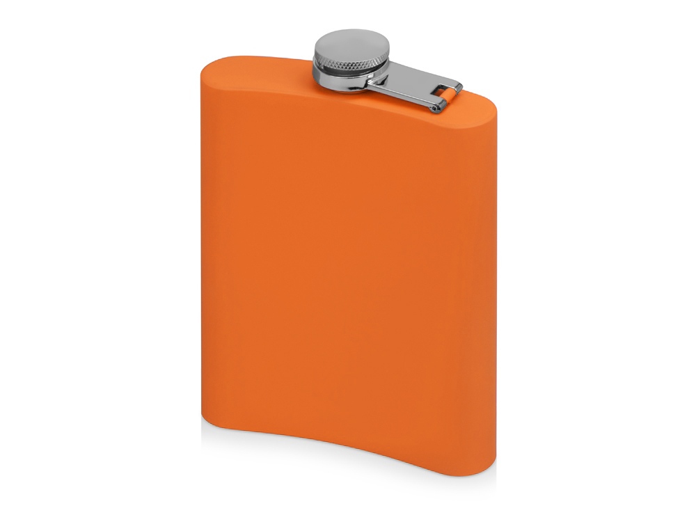 Фляжка 240 мл Remarque soft touch, оранжевый, оранжевый, нержавеющая cталь с покрытием soft-touch