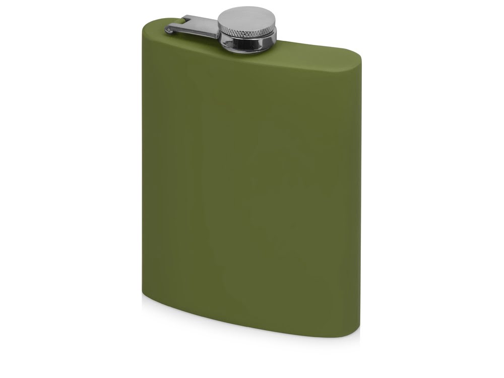 Фляжка 240 мл Remarque soft touch, зеленый милитари, зеленый милитари, нержавеющая cталь с покрытием soft-touch