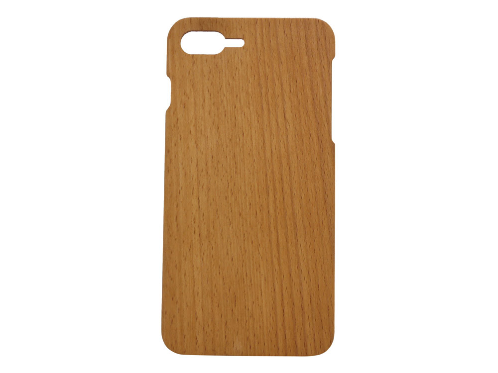 Чехол для iPhone 7 plus Monolit Hole. booratino, коричневый, бук Чехол для iPhone 7 plus Monolit Hole. booratino, коричневый, бук