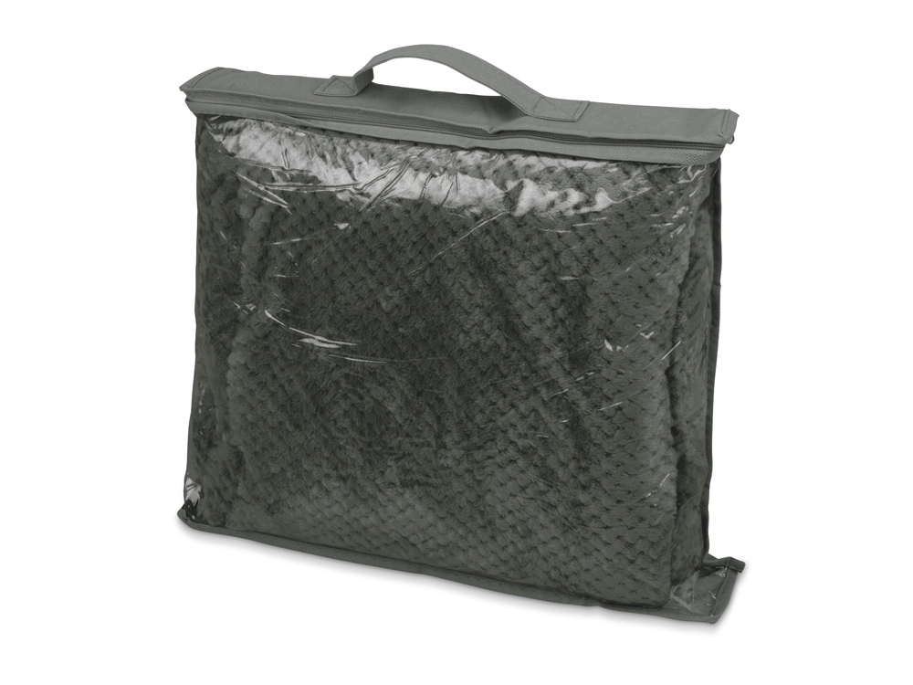 Плед Фолд, темно-серый, темно-серый, 100% полиэстер, флис Плед Фолд, темно-серый, темно-серый, 100% полиэстер, флис