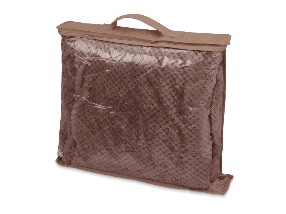 Плед Фолд, шоколадный, шоколадный, 100% полиэстер, флис Плед Фолд, шоколадный, шоколадный, 100% полиэстер, флис