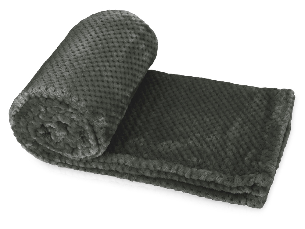 Плед Фолд, темно-серый, темно-серый, 100% полиэстер, флис Плед Фолд, темно-серый, темно-серый, 100% полиэстер, флис