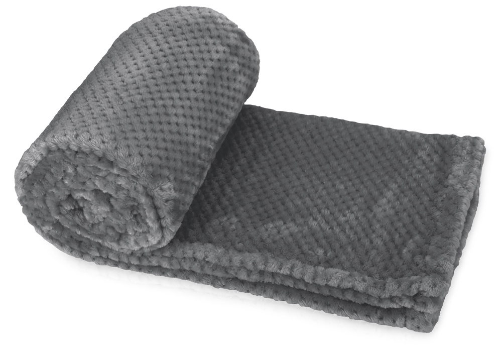 Плед Фолд, серый, серый, 100% полиэстер, флис Плед Фолд, серый, серый, 100% полиэстер, флис