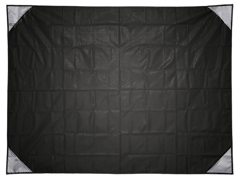 Коврик для пикника Perry, черный/серый, черный/серый, полиэстер Коврик для пикника Perry, черный/серый, черный/серый, полиэстер