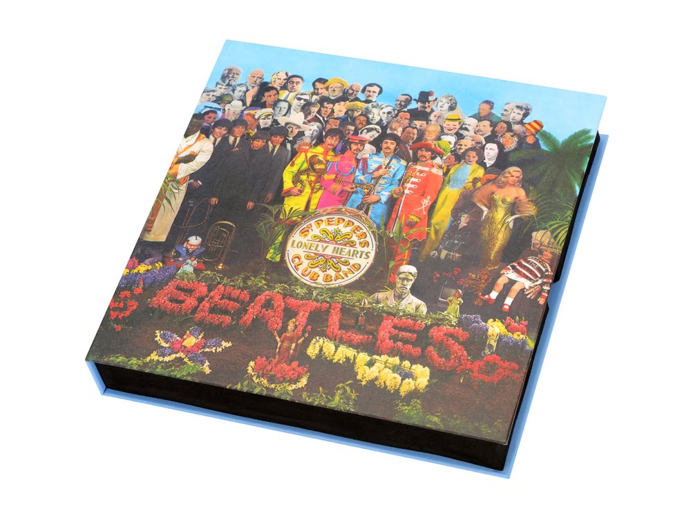 Набор The Beatles Sgt.PEPERS LONELY HEARTS: визитница, ручка роллер, разноцветный, разноцветный, латунь Набор The Beatles Sgt.PEPERS LONELY HEARTS: визитница, ручка роллер, разноцветный, разноцветный, латунь