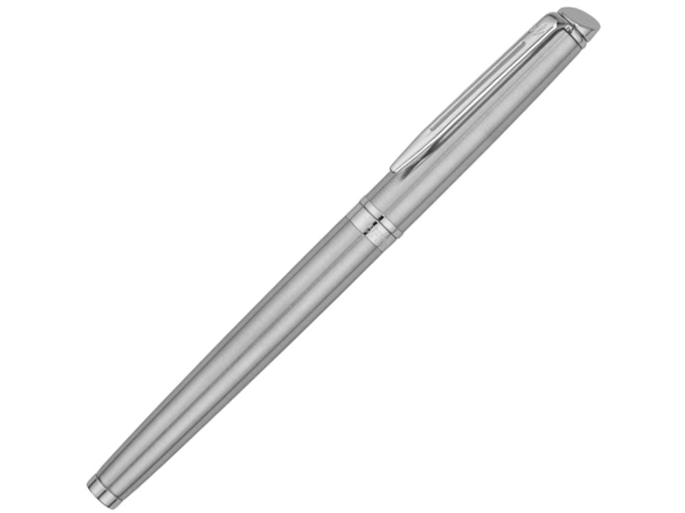 Ручка роллер Waterman модель Hemisphere Stainless Steel CT, серебристый/черный, нержавеющая сталь/хром Ручка роллер Waterman модель Hemisphere Stainless Steel CT, серебристый/черный, нержавеющая сталь/хром