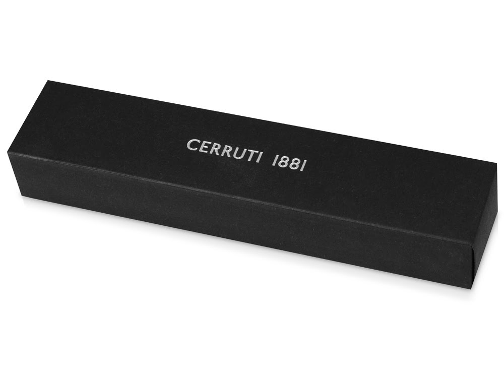 Ручка шариковая Cerruti 1881 модель Conquest Blue в футляре, синий/серебристый, латунь/лаковое покрытие Ручка шариковая Cerruti 1881 модель Conquest Blue в футляре, синий/серебристый, латунь/лаковое покрытие