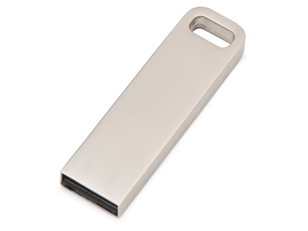 Флеш-карта USB 2.0 16 Gb Fero, серебристый, серебристый, металл