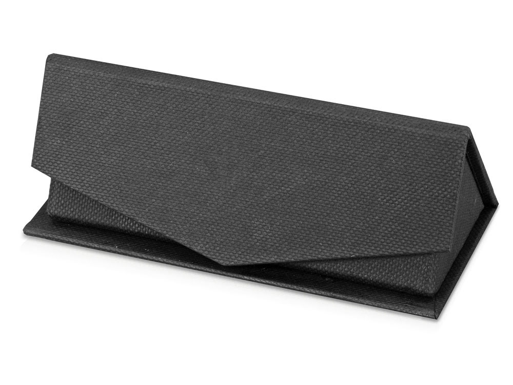 Подарочная коробка для флеш-карт треугольная, черный, черный, картон