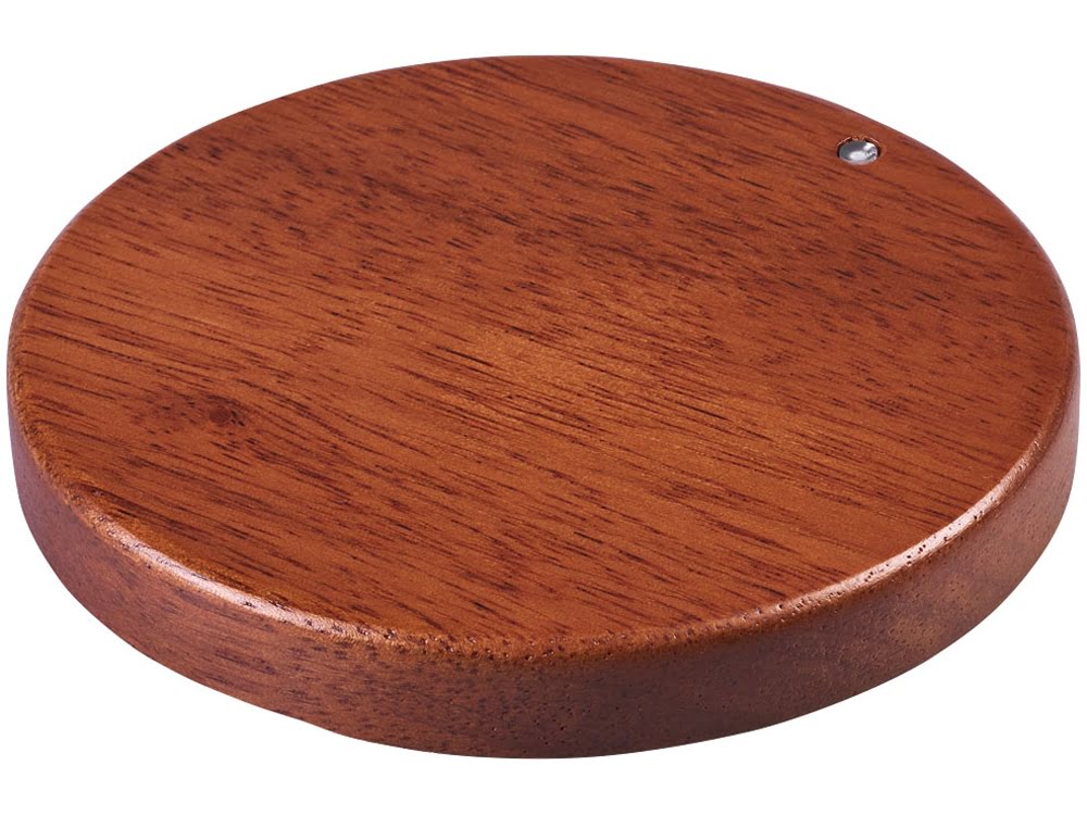 Деревянное беспроводное зарядное устройство Bora, дерево, коричневый, дерево Деревянное беспроводное зарядное устройство Bora, дерево, коричневый, дерево