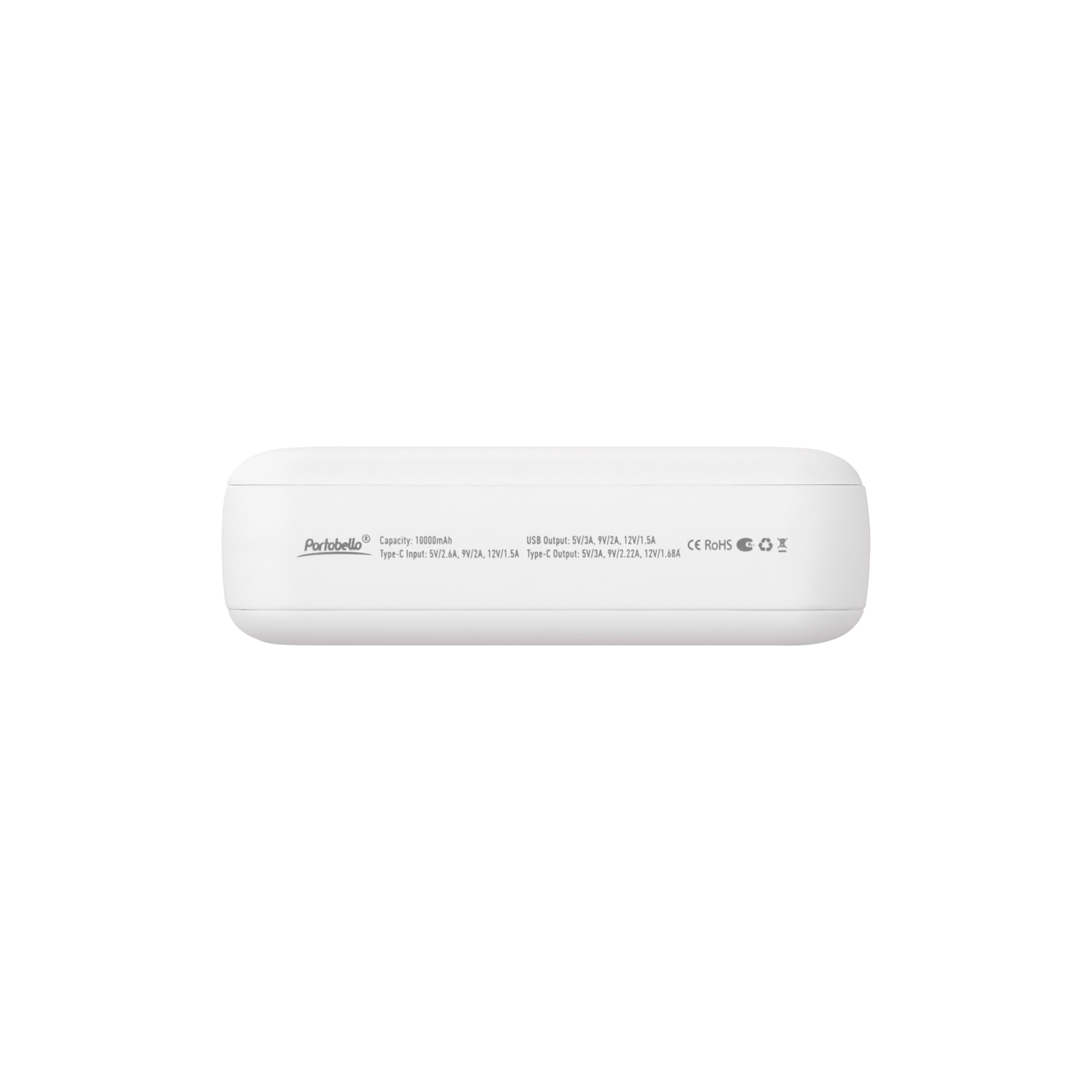 Внешний аккумулятор, Formula, 10000 mAh, белый белый E-37123.100