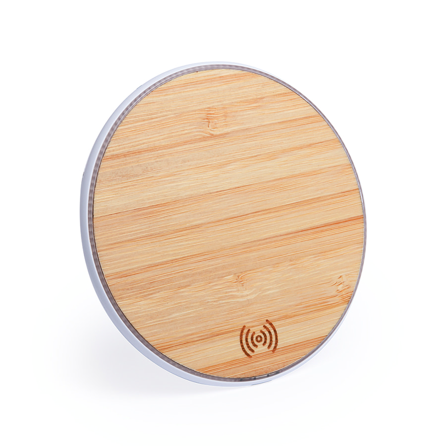 Беспроводное зарядное устройство NEMBAR (5W), коричневый, дерево Беспроводное зарядное устройство NEMBAR (5W), коричневый, дерево