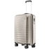 Чемодан Lightweight Luggage S, бежевый, , корпус - поликарбонат, трехслойный; детали отделки - полипропилен