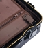 Чемодан Metal Luggage, черный, , корпус - металл; подкладка - полиэстер