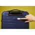 Чемодан Lightweight Luggage S, синий, , корпус - поликарбонат, трехслойный; детали отделки - полипропилен