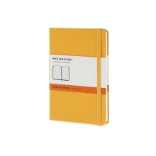 Записная книжка Moleskine Classic (в линейку), Pocket (9х14 см), оранжевый