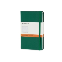 Записная книжка Moleskine Classic (в линейку), Pocket (9х14 см), зеленый
