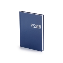 Ежедневник А5 датированный Бумвинил 2022, синий