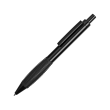 Ручка металлическая шариковая «Bazooka» с грипом, черный