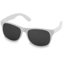 Солнцезащитные очки Retro - сплошные, белый