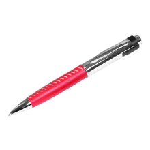Флешка в виде ручки с мини чипом, 32 Гб, красный/серебристый