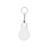 Брелок-рулетка для ключей 1 м., белый/серебристый, белый/серебристый, пластик/металл