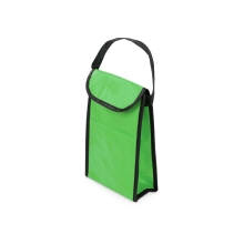 Сумка-холодильник Reviver на липучке из нетканого переработанного материала, зеленый