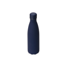 Термобутылка Актив Soft Touch, 500мл, темно-синий (Р)