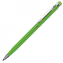 TOUCHWRITER, ручка шариковая со стилусом для сенсорных экранов, зеленое яблоко/хром