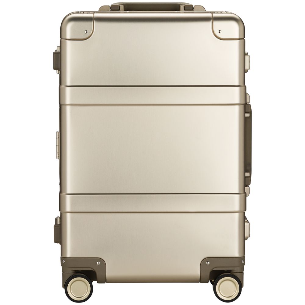 Чемодан Metal Luggage, золотистый, , корпус - металл; подкладка - полиэстер