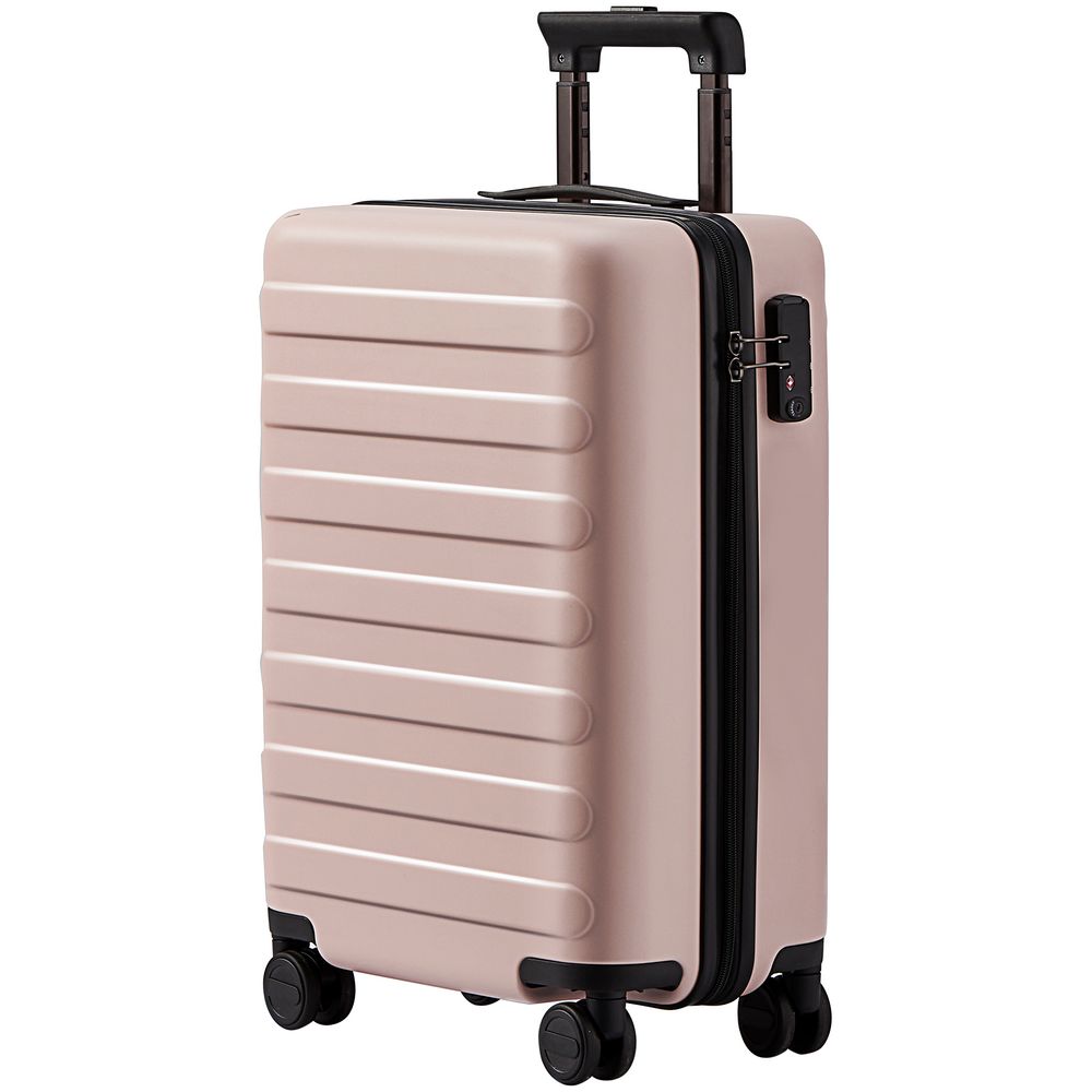 Чемодан Rhine Luggage, розовый, , корпус - поликарбонат; подкладка - полиэстер