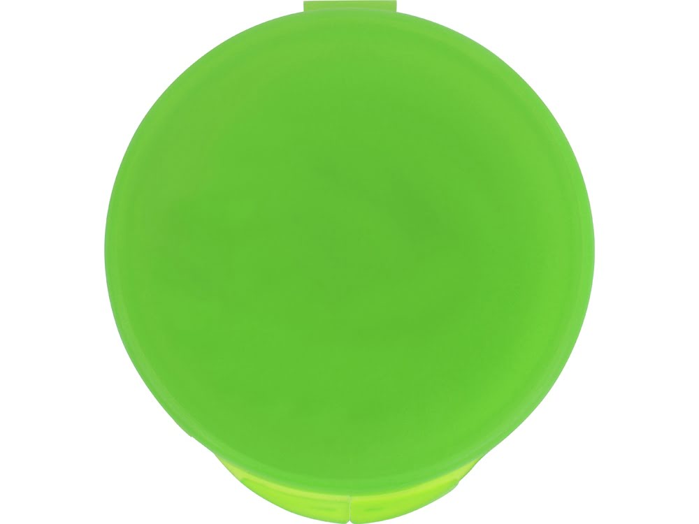 Силиконовая трубочка Fresh в пластиковом кейсе, зеленое яблоко, зеленое яблоко, силикон, пластик