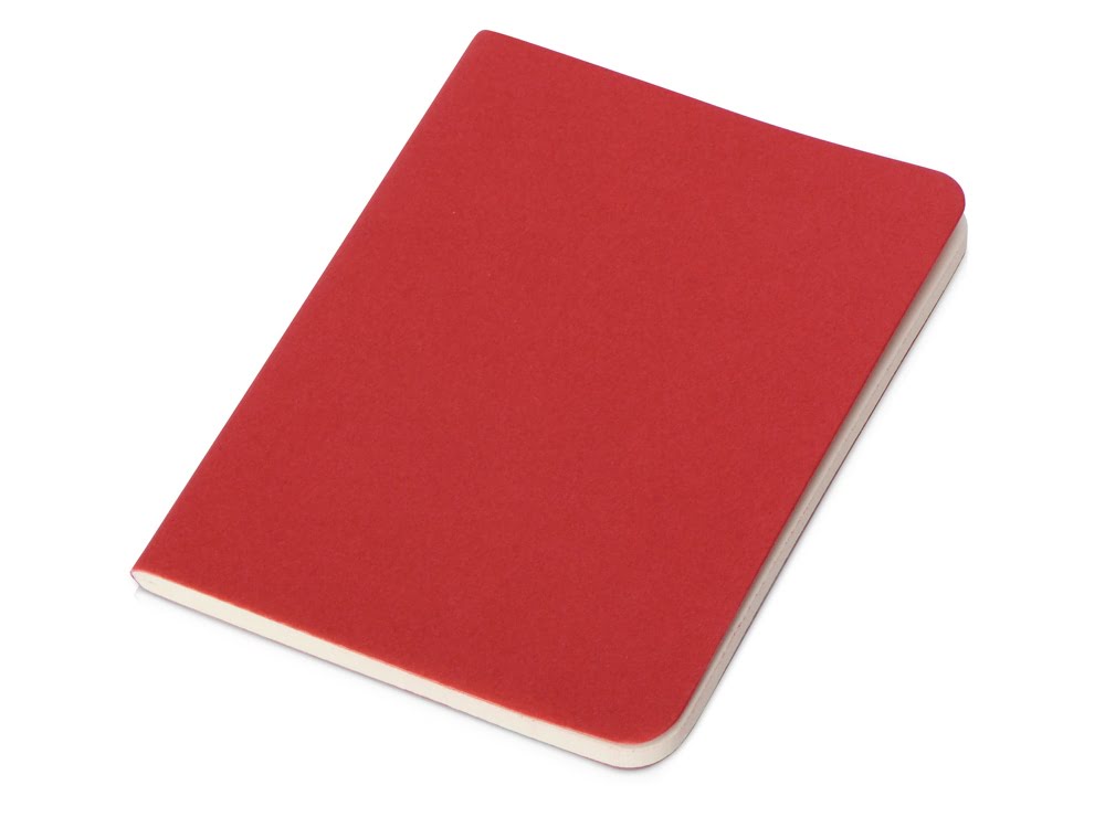Блокнот A6 Stitch, красный, красный, картон, бумага